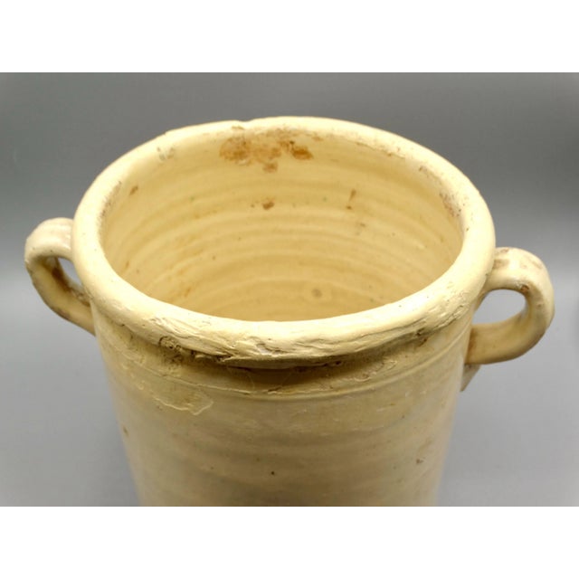 Ceramic 19th-Century Glazed Italian Confit Jar Pot For Sale - Image 7 of 9