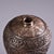 Pair of Vintage Silver-Toned Bronze Vases - Repoussé Floral Motif, Meiping Form For Sale In Los Angeles - Image 6 of 9
