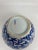 Vintage Japanese Blue and White Floral Bamboo Decorated Vase For Sale In Boston - Image 6 of 8