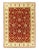 Rust Color Fine Hand Knotted Farahan Design 10' X 14'2'' For Sale - Image 11 of 11