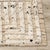 Jute backed rug with soft high piled wool in a striking linear geometric design. Flecks of black add an organic, almost...