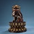 Chinese Vintage Chinese Guardian Lion Censer With Silver and Gold Patina For Sale - Image 3 of 9