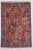 Pure silk pile genuine hand woven Persian Qum in tree of life pattern-