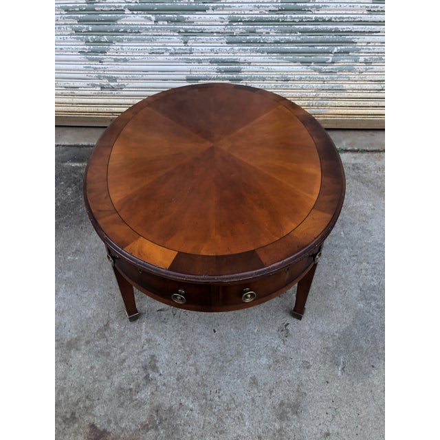 Vintage Oval Hekman Coffee Table Chairish