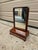 Antique 19th Century Federal Style Flame Mahogany Shaving/Dressing Table Top Dressing Table For Sale - Image 4 of 12