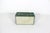 Green Vintage Chinese Shi-Lou Stone Stress Balls or Boading Baoding Balls Pair or Set in Silk Fabric Covered Box For Sale - Image 8 of 8