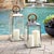 Metal Oceanside Outdoor Lantern Small For Sale - Image 7 of 7