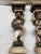 Late 20th Century Vintage Jo Mead Designs Simulated Wood Painted Plaster Figurative Hanging Wall Columns Shelves- a Pair For Sale - Image 5 of 11