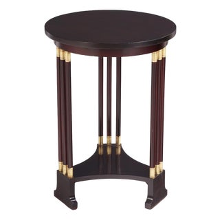 Secessionist Style Mahogany and Bronze-Mounted Occasional Table, C. 1910. For Sale