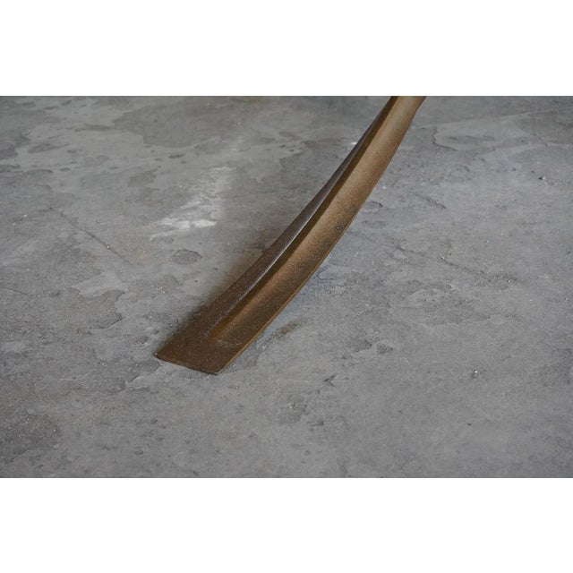 Sculptural Bronze Coffee Table by Michel Mangematin, France, 1960s For Sale - Image 6 of 9