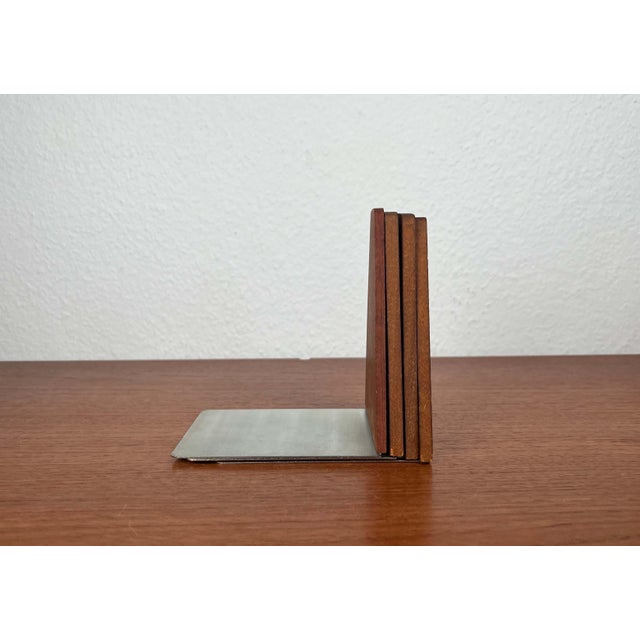 Mid-Century Modern Danish Bookends in Teak, 1960s, Set of 4 For Sale - Image 4 of 18