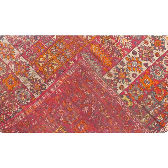 Doris Leslie Blau Vibrant Vintage Moroccan Rug For Sale - Image 9 of 9