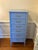 An iconic Henry Link Bali Hai faux bamboo lingerie chest, professionally refinished in a sophisticated custom high-gloss...