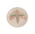 2000 - 2009 Vintage Hand-Painted Ceramic Moth Decorative Charger Plate For Sale - Image 5 of 12