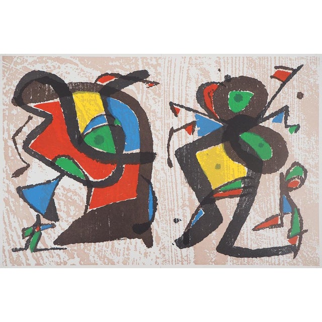 Joan MIRO Seduction, 1984 Original wood engraving On Arches vellum 38 x 56cm References Catalog raisonné Miro engraver,...