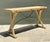 Vintage Wood and Metal Extendable Console Table For Sale - Image 4 of 18