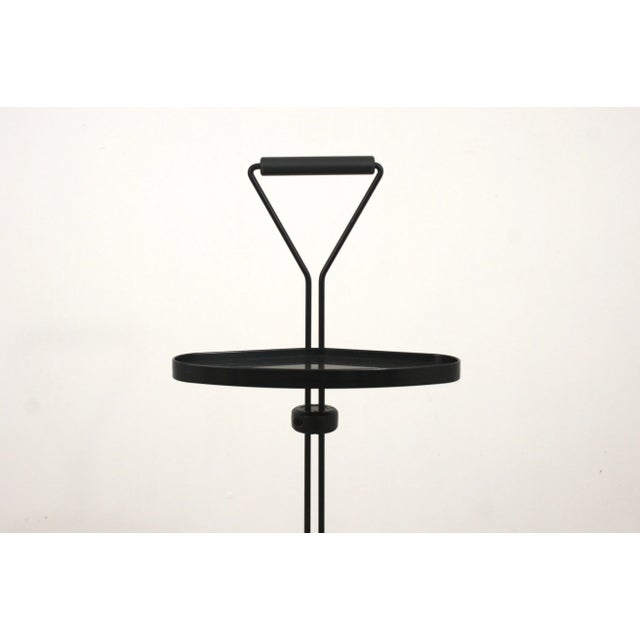 Italian Valet with Magazine Rack from Valenti, 1980s For Sale - Image 3 of 5