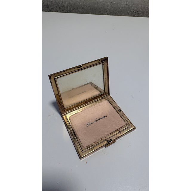 Elgin American Art Deco Ladies Compact and Smaller Compact For Sale In Savannah - Image 6 of 7