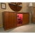 Custom Made Buffet Credenza With Lighted Wine Bar and Hidden Bar Cart For Sale - Image 4 of 17
