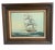 This signed mid 20th century oil painting depicts a three‑masted clipper with seagulls. The canvas is in very good...