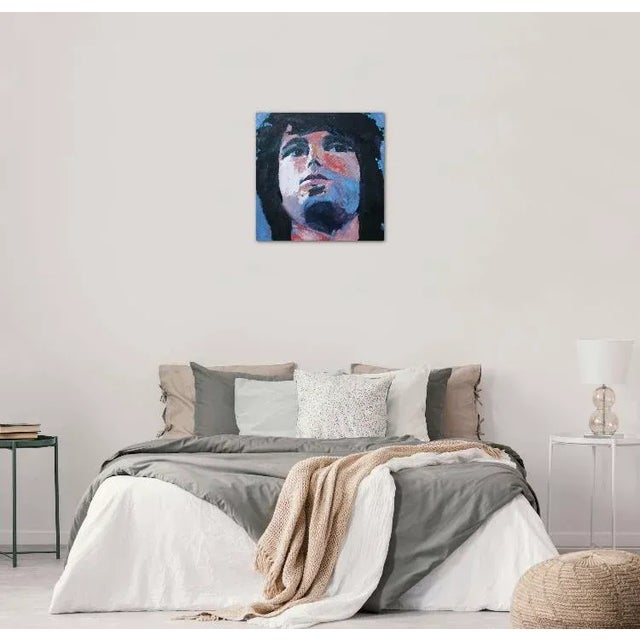 Contemporary Portraiture Pop Art Oil Painting, Original Artwork For Sale - Image 11 of 12