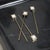 A sophisticated addition to any barware collection, this set of four cocktail picks is crafted from polished brass and...