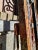 Antique Italian Art Nouveau Entry Gates - Wrought Iron With Frame and Transom For Sale - Image 4 of 7