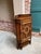 1920s Antique English Tiger Oak Corner Cabinet Barley Twist Jacobean Arts & Crafts For Sale - Image 5 of 18