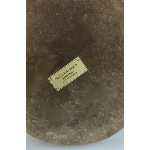 Bronze Vintage Maitland-Smith Candle Holders - Set of 3 For Sale - Image 8 of 9