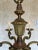 1940s French Bronze Six Armed Chandelier For Sale - Image 5 of 12