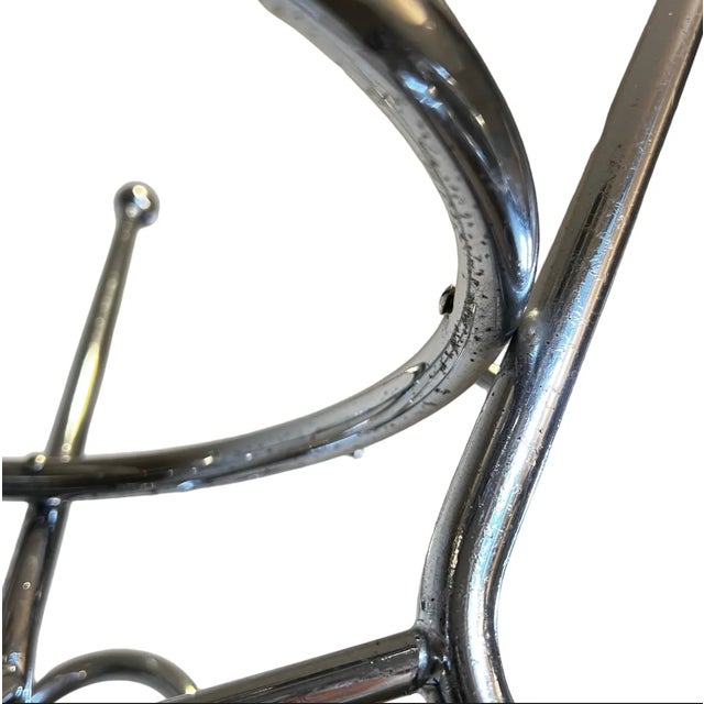 1960s Italian Chrome Hall Tree For Sale In Austin - Image 6 of 10