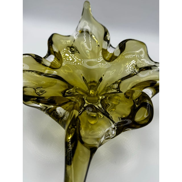 1960s 1960s Emerald Green Splash Bowl For Sale - Image 5 of 12
