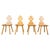 Vintage Rustic Tiroler Chairs, 1960s, Set of 4 For Sale - Image 15 of 15
