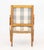 Wood Louis XVI Style Walnut Armchair For Sale - Image 7 of 7