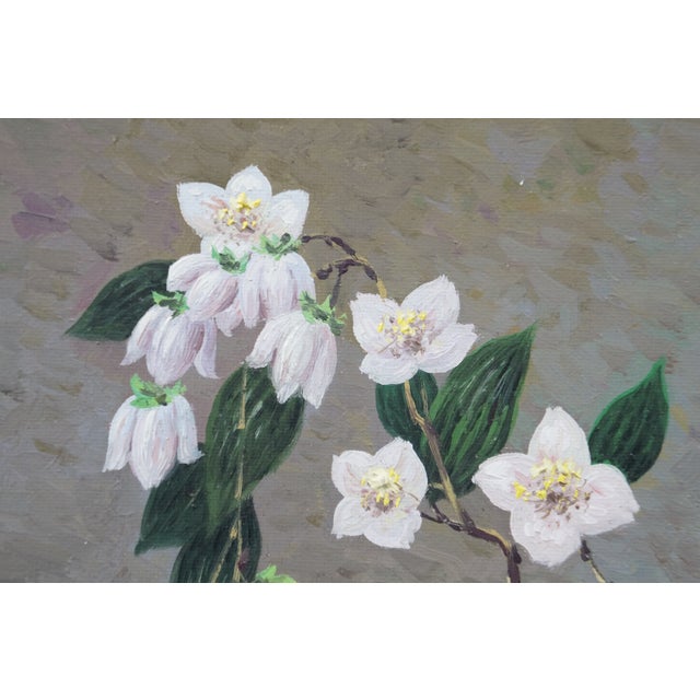 2000 - 2009 Vasily Gribennikov Still Life Oil Painting Flowers Vase Realism 2005 For Sale - Image 5 of 12