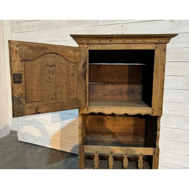 Rustic French Country Farmhouse Kitchen Cabinet, 1820 For Sale - Image 11 of 18