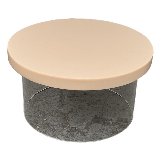 Jonathan Adler Kit Blush Acrylic Dot Low Table For Sale