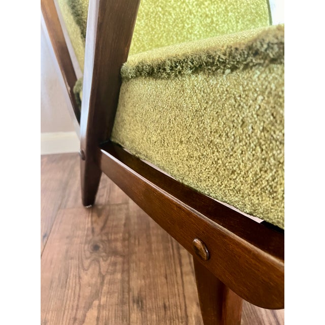 Mid-Century Italian Easy Chair in Bentwood by Guglielmo Ulrich, 1950s For Sale - Image 4 of 11