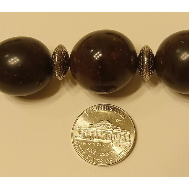 Victorian Antique Baltic Amber Necklace For Sale - Image 3 of 12