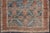 Tribal Antique Persian Afshar Rug With Allover Geometric Design in Soft Blue 3'10"x4'7" For Sale - Image 3 of 10