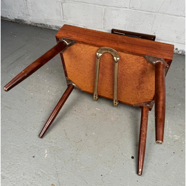 Mid 20th Century Gentleman's Valet Chair by Pearl-Wick For Sale - Image 9 of 12