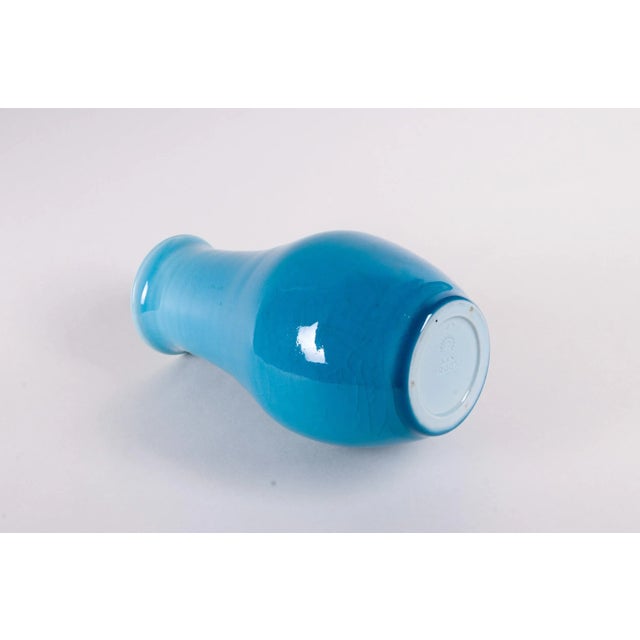 Ceramic Rookwood Pottery High Glaze Blue Finish For Sale - Image 7 of 8