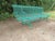 Corrugated Metal Garden Bench, 1930s For Sale - Image 12 of 16