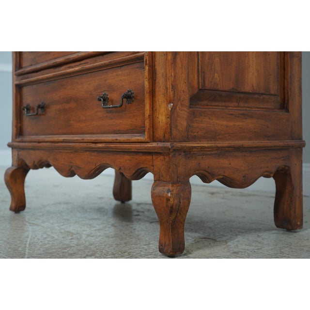 1990s Italian Style Distressed Finish 7 Drawer High Chest For Sale In Philadelphia - Image 6 of 15