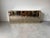 1970s Hollywood Regency Ello Brass & Beveled Mirror Credenza Sideboard For Sale - Image 4 of 17