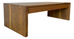The Nogal Coffee Table – Fumed White Oak Edition