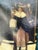 Vintage Framed Carriage Scene Oil Painting For Sale - Image 11 of 12