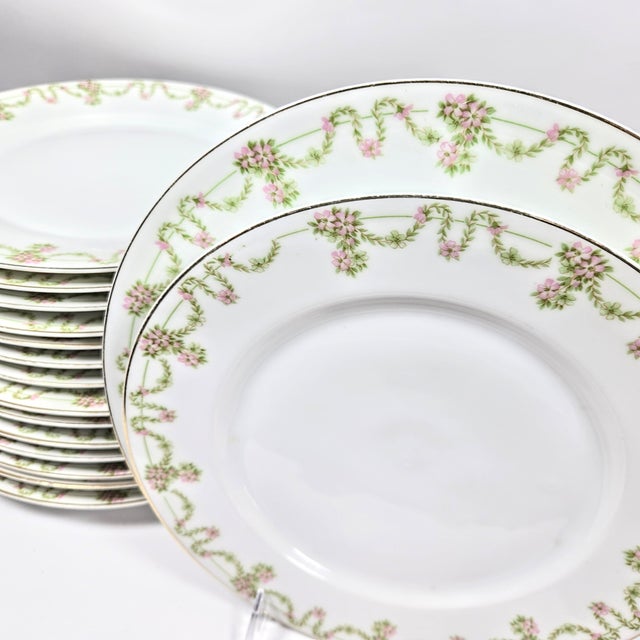 Ropes of Roses China- Set of Sixteen For Sale - Image 10 of 10