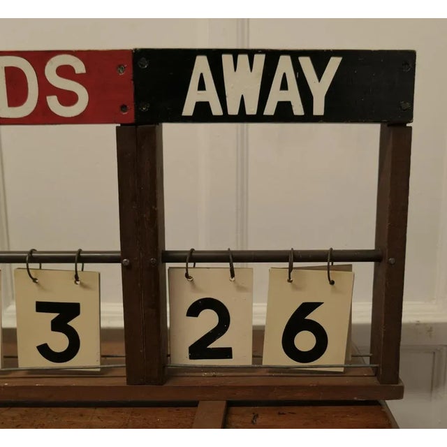 1950s Village Cricket Score Board, 1950s For Sale - Image 5 of 6