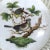 19th Century Vintage Herend Widbird & Butterfly Basket Dish For Sale - Image 5 of 8